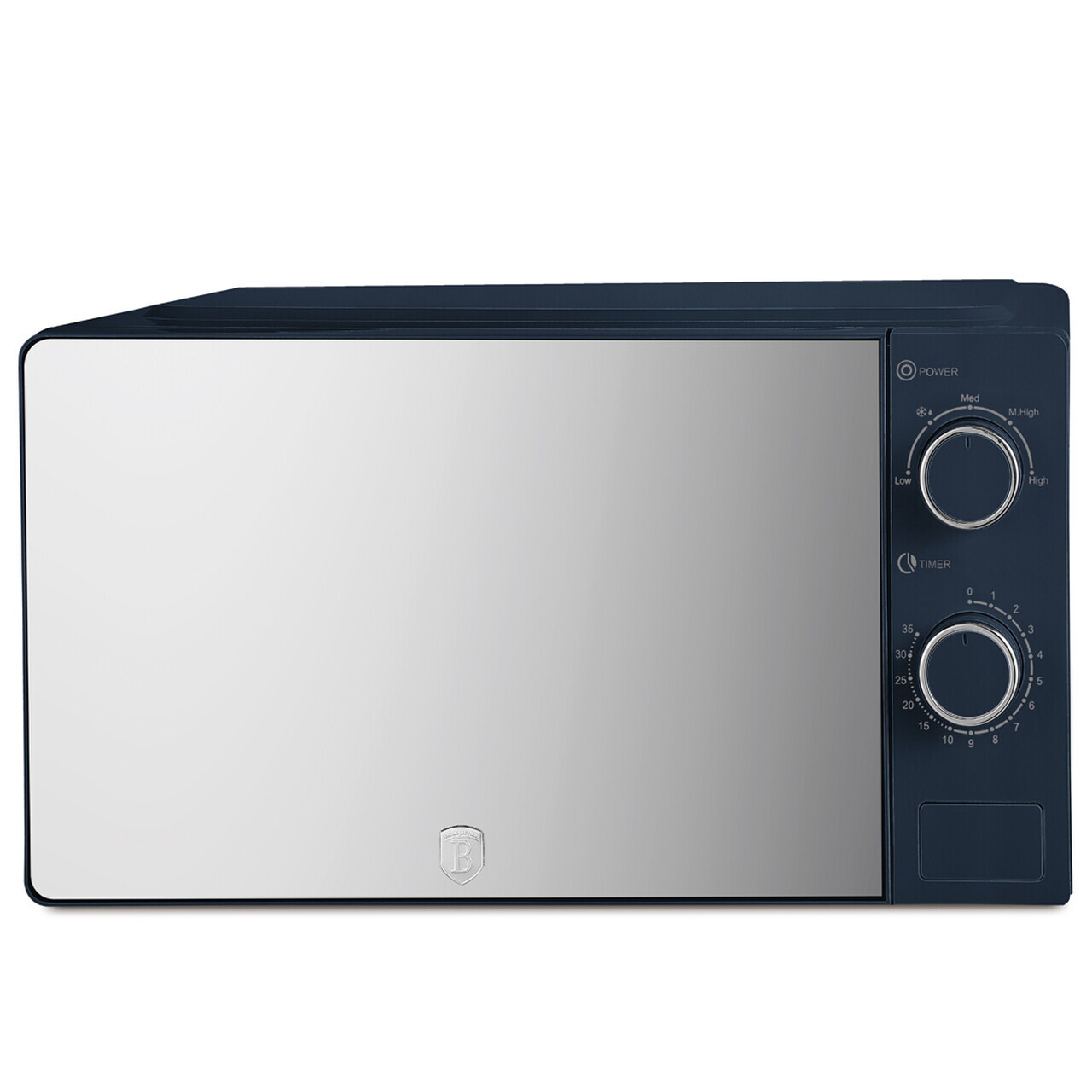 Cuptor cu microunde Berlinger Haus, Deep Sea, 1100W, 20L, 44.5x24.2x32.5 cm, albastru mat/argintiu - imagine 7